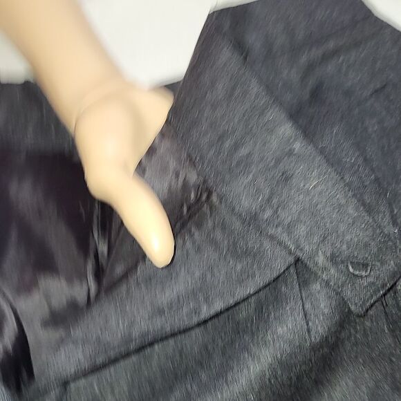 HARRIS/WALLACE, NEW, 100% WOOL BLACK WOMEN'S PANTS, SIZE 12, LINED - Picture 7 of 8